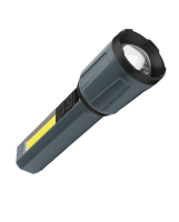 Фонарь аккумуляторный ручной 3Вт LED+5Вт COB LED zoom-линза Li-ion 18650 1200мА.ч корпус ABS-пластик индикатор уровня заряда USB-шнур в комплекте KOC124Lit Космос pe758226 фото