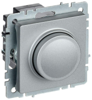 Светорегулятор СП BRITE пов-наж. 600Вт СС10-1-0-БрА алюм. BR-D20-0600-K47 IEK pe587218 фото