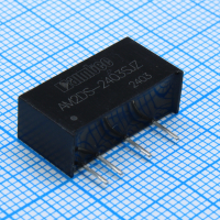 AM2DS-2403SJZ DC/DC, 2Вт, вход 21.6…26.4В, выход 3.3В/0.04…0.4А, изоляция 1500В DC, КПД 76%, максимальная емкостная нагрузка не более 2400мкФ, SIP7, 19.65x7.05x10.16мм, -40…105°C, пластик AIMTEC pe534739 фото