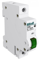 Лампа сигнальная ЛС-101 на DIN-рейку 1p зел. LED 18004DEK DEKraft pe546771 фото