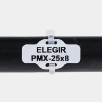 Маркер под каб. cтяжку PMX-25x8 W белый (уп. 900 шт.), 523925080 Элегир Маркинг pe940243 фото