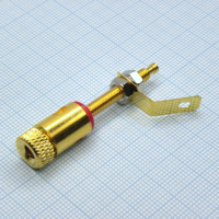 Клемма D  9.5 M4 gold . pe101331 фото