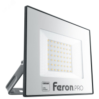 Прожектор светодиодный ДО-50w 6400К 5000Лм IP65 черный Feron.PRO 41540 Feron pe802260 фото