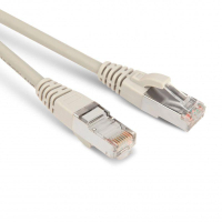 Патч-корд кат.5E F/UTP экранир. LSZH PC-LPM-STP-RJ45-RJ45-C5e-0.5M-LSZH-GY 0.5м сер. 42307 Hyperline pe577236 фото