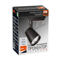 Светильник светодиодный трековый PTR 0325 25Вт 4000К IP40 24град. BL черн. 5010611 Jazzway pe580822 фото