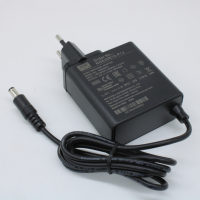 NGE45E12-P1J AC-DC, 45Вт, сетевой адаптер, выход 12В/3.75А, вход 80...264В AC, 47...63 Гц, изоляция 4000B DC, 2xMOPP, 62x30*x65мм, -30...+70C, евровилка, выходной разъем 11мм, диам. 5.5х2.1мм Mean Wel pe789207 фото