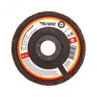 Круг лепестковый торцевой, P40, 115х22,2мм KR-90-0005 Kranz pe800215 фото