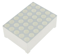 TC07-11SURKWA Матричный индикатор 18мм/5x7/красный/630нм/14-24мкд/ОК Kingbright pe370903 фото