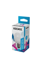 Лампа светодиодная 8.5Вт шар 4500К бел. E27 220В КОСМОС LkecLED8.5wGL45E2745 Космос pe576215 фото