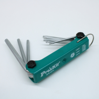 8PK-021L Набор Ключи звездочки (T9H, T10H, T15H, T20H, T25H, T27H, T30H, T40H), 8 шт Pro\'sKit pe515543 фото