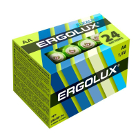 Элемент питания алкалиновый AA/LR6 1.5В Alkaline BP-24 (уп.24шт) 14212 Ergolux pe583127 фото