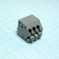 DG250-3.5-03P-11-00A(H) Нажимной безвинтовой клеммный блок 3 контакта. Зажим типа торцевой контакт. Серия DG250-3.5 Degson pe318425 фото