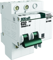 Выключатель автоматический дифференциальный АВДТ  1п+N 50А 30мА С ДИФ-101 4.5кА DEKraft 15162DEK DEKraft pe800474 фото
