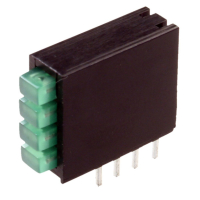 L-914CK/4GDT Светодиодный модуль 4LEDх2х3мм/зеленый/568нм/1.8-6мкд/100° Kingbright pe129242 фото