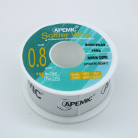 Припой Sn60Pb40 ROL0 0.8мм 100гр APEMIC pe567003 фото