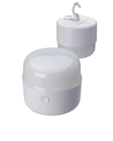 Фонарь аккумуляторный кемпинговый походный 3Вт SMD LED Li-ion 18650 800мА.ч корпус ABS-пластик USB-шнур type C складной крючок для подвешивания матовый рассеиватель KOC613Lit Космос pe758236 фото