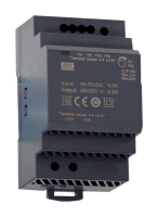 DDR-60L-5 DC-DC, 60Вт, вход 18…75 В DC, выход 5В/12А, изоляция 4000В DC, в кожухе на DIN-рейку, 52.5х90х54.5мм, -40...+85°С Mean Well pe368604 фото