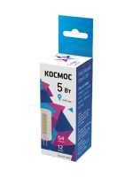 Лампа светодиодная 5Вт капсульная 4500К бел. G4 12В керамика КОСМОС LksmLED5wJCG412v45 Космос pe575452 фото