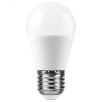 Лампа светодиодная LED 15вт Е27 белый матовый шар 55213 Feron pe1074653 фото