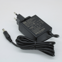 NGE12E09-P1J AC-DC, 12Вт, сетевой адаптер, выход 9В/1.33А, вход 80...264В AC, 47...63 Гц, изоляция 4000B DC, 2xMOPP, 48x28*x55мм, -30...+70C, евровилка, выходной разъем 11мм, диам. 5.5х2.1мм Mean Well pe789214 фото