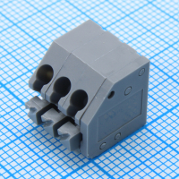 DG250-3.5-03P-11-01A(H) Нажимной безвинтовой клеммный блок 3 контакта. Зажим типа торцевой контакт. Серия DG250-3.5 Degson pe340447 фото