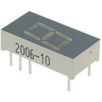 SC04-11SRWA 1 разрядный индикатор 10,16мм/красный/640нм/8-18мкд/ОК Kingbright pe100063 фото