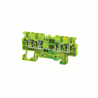 Клемма заземляющая пружинная OptiClip CXG-2,5-QUATTRO-PE-I-(0,2-2,5)-PEN (100шт) 331830 КЭАЗ pe658400 фото
