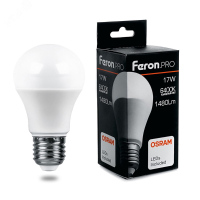 Лампа светодиодная LED 17вт Е27 дневной .PRO 38040 Feron pe1074656 фото