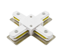 Коннектор X-образный PTR CX-WH накладной/подвесной шинопровод бел. Pro JazzWay 5010888 Jazzway pe823776 фото
