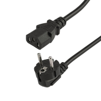 Шнур сетевой Евро 0.75кв.мм 1.8м (PE) (с заземлением) 11-1121 Rexant pe653536 фото