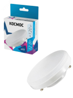 Лампа светодиодная 12Вт GX53 4500К 220В Lksm_LED12wGX5345C Космос pe576225 фото