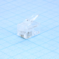 DS1121-P40T вилка RJ11 Plug 4P4C CONNFLY pe391393 фото