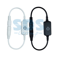 Сенсорный диммер/выключатель с коннектором 5,5х2,1 мм 143-107-1 Lamper pe710882 фото