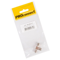 Переход соединитель x3 гнездо F (F-тройник) (инд. упак.) 05-4204-4-7 PROconnect pe667875 фото