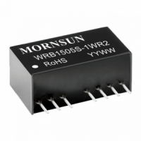 WRB1505S-1WR2 Преобразователь DC/DC 1 Вт, вход 15(12-24) VDC, выход 5 VDC, 0,2 A, SIP на плату MORNSUN pe1017315 фото