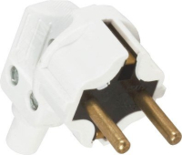 Беларусь Вилка с заземлением Г-образная с латунным штырем Вилка В16-001 Белтиз pe824548 фото