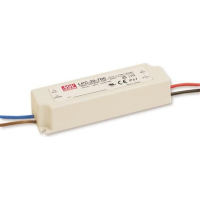 LPC-20-700 AC-DC, 21Вт, стабилизация тока, IP67, вход 90…264В AC, выход 700мА/3…30В, изоляция 3000В AC, в кожухе 118х35х26мм, -30…+70°С Mean Well pe302820 фото
