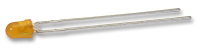 HLMP-1401 Светодиод 3мм/желтый/585нм/2.2мкд/60° Broadcom pe201445 фото