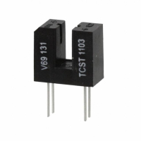TCST1103 Датчик оптический щелевой 70V 100mA Кус=10...%  -55...+85C VISHAY pe83941 фото