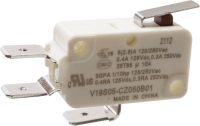 V19S05-CZ050B01 микропереключатель SPDT лапка 250В 5А фастон 6,3мм Honeywell pe551397 фото