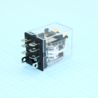 HK13F-DC12V-2CP Реле силовое две контактных группы-два направления катушка 12В HUIKE pe423397 фото