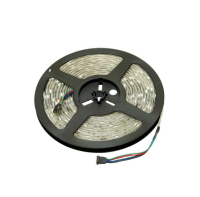 Лента светодиодная PLS 5050/60-12V 14.4Вт/м 3000К тепл. бел. IP20 (уп.5м) 1000989 Jazzway pe579302 фото