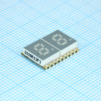 KCDA02-123 2-х разрядный сегментный индикатор smd 5,08мм/зеленый/570нм/2.2-4.3мкд/ОА Kingbright pe417255 фото