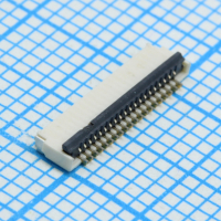 L-KLS1-242J-1.0-20-T-R Разъем для плоского шлейфа 20 контактов шаг 0.5мм высота 1.0мм KLS pe569063 фото