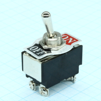 KN3(B)-201AA-A1 Тумблер ON-OFF (15A 250В) две группы контактов на замыкание Jietong pe428778 фото