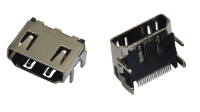 L-KLS1-285-1-N-1-R разъем HDMI угловая розетка на плату, SMT KLS pe569066 фото