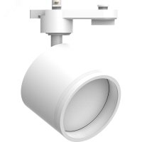Светильник трековый на шинопровод ДПО-15w GX53 без лампы IP40 белый 41921 Feron pe802540 фото