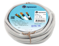 Кабель NUM-O 2х1.5 (бухта 5м) (шт) 13321280 ПромЭл pe660205 фото