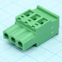 2EDGKB-5.0-03P-14-00A(H) Разъемный клеммный блок, 3 контакта. Серия 2EDGKB-5.0 Degson pe395502 фото
