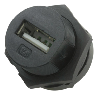 2UB3001-W05100 Герметичный разъем USB, USB Типа A, USB 2.0, Гнездо, 4 Позиции, IP67 MULTICOMP pe434926 фото